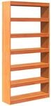 vidaXL B&uuml;cherregal Raumteiler, Wandregal mit 6 F&auml;chern, Standregal f&uuml;r...