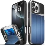 VENA vCommute Brieftasche H&uuml;lle f&uuml;r Apple iPhone 16 Pro Max (6.9"), (Military