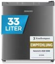 Heinrichs Mini Gefrierschrank 33L -18&deg;C klein kompakt leise 40db Gefrierbox