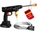 Genius Akku-Druckreiniger Pressure Cleaner 12-TLG., Druckreiniger Pistole Genius Akku-Druckreiniger Pressure Cleaner 12-TLG., Druckreiniger Pistole