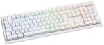 Ducky One X Wireless Gaming Tastatur Wei&szlig; &ndash; Full-Size, Induktive Switches,