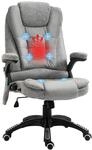 Vinsetto B&uuml;rostuhl mit Massagefunktion Ergonomischer Chefsessel mit...