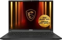MSI Stealth A16 AI+ Gaming-Laptop, 16" QHD+ 240 Hz OLED Display, AMD Ryzen&trade; AI 9 HX