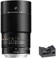 TTArtisan 100 mm F2.8 Makro 2X Metallgeh&auml;use Objektiv mit Kaltschuhhalterung,