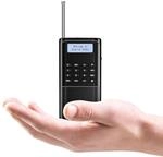 Raddy RD23 Tragbares DAB/DAB+ Digitalradio mit Bluetooth, 110 Speicherpl&auml;tzen, FM