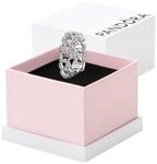 Pandora Sterling silver Cubic Zirconia Clear 193557C01 Damenring
