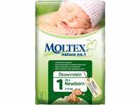 Moltex Nature No1 Eco Nappy Newborn Size 1 (2-4 kg/4-9 lb)-Pack of 28 Nappies
