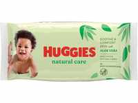 Huggies Natural Care Babytücher, 3 Packungen à 56 Stück (168 Tücher)