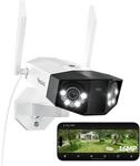 Reolink Duo 3 WiFi, 16MP Wi-Fi 6 &Uuml;berwachungskamera Aussen WLAN mit 180&deg;