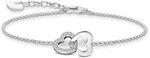 Thomas Sabo Armband mit verschlungenen Herzen vergoldetes Silber A2163-051-14 Thomas Sabo Armband mit verschlungenen Herzen vergoldetes Silber A2163-051-14