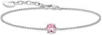 Thomas Sabo Armband mit weißem Zirkonia-Anhänger vergoldetes Silber A2156-051-9 Thomas Sabo Armband mit weißem Zirkonia-Anhänger vergoldetes Silber A2156-051-9