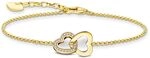 Thomas Sabo Armband mit verschlungenen Herzen 925 Sterlingsilber A2163-414-14 Thomas Sabo Armband mit verschlungenen Herzen 925 Sterlingsilber A2163-414-14