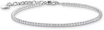 THOMAS SABO Damen-Tennisarmband Silber Zirkonia A2168-051-14-L19V THOMAS SABO Damen-Tennisarmband Silber Zirkonia A2168-051-14-L19V
