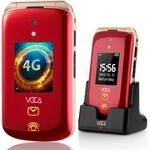 VOCA Gro&szlig;tasten-Klapphandy f&uuml;r Senioren | Dual-Screen | 4G LTE | Lauter Klang 