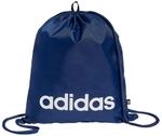 adidas Unisex Linear Gymsack Shoe Bag, Dark Blue/White, One Size