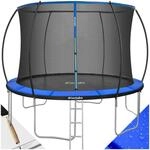 tectake&reg; Trampolin, Gartentrampolin, Outdoor Spa&szlig;- und Sportger&auml;te Zuhause,