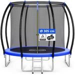 Monzana&reg; Trampolin &Oslash; 305 cm T&Uuml;V Rheinland GS Zertifiziert Komplettset inkl.
