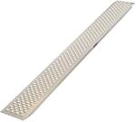 TRUTZHOLM Alu Auffahrrampe 200 x 22 cm Tragkraft 200 kg gew&ouml;lbte Lochstruktur starr