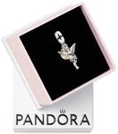 PANDORA Moments Amor Charm-Anh&auml;nger aus Sterling Silber mit vergoldeter