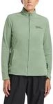 Jack Wolfskin Damen Taunus Fz W Fleece-Jacke, Eucalyptus, XS EU