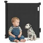 Lionelo Thea Treppenschutzgitter Ausziehbar f&uuml;r Babys, Hunde bis 140 cm 