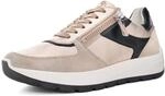 ARA Damen Sneaker New York Shell,Sand,schwarz Gr. 38