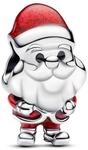 Pandora Momente Charm 793593C01 Fr&ouml;hlicher Weihnachtsmann