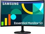 Samsung S36GD Essential Curved Monitor 24 Zoll, PC-Bildschirm mit VA-Panel, Full