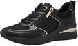 Tamaris Damen Sneaker Low, schwarz, 42 EU