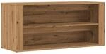 vidaXL Schuhbank Artisan-Eiche 100x35x45 cm Holzwerkstoff, Flurbank, Sitzbank,