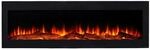 Kamin BRIXEN Wandkamin Elektrokamin Einbaukamin Kamin Heizung Led 180cm