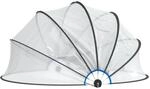 vidaXL Pool-Kuppel Rund 376x188 cm PVC