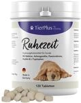 TierPlus Ruhezeit Tabletten f&uuml;r Hunde, Relax Tabs mit Baldrian, Ashwagandha,