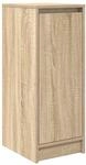vidaXL Schuhschrank Sonoma-Eiche 29,5x34x76 cm Holzwerkstoff, Schuhregal,