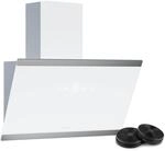 Klarstein FlashLine Dunstabzugshaube &ndash; 60 cm Kopffreihaube, Touchscreen, 524...