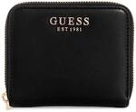 GUESS Laurel SLG Small Zip Around Wallet S Black