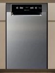 Bauknecht BK6UC11BS7A0X teilintegrierbarer Geschirrsp&uuml;ler (45 cm)/