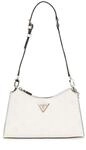 GUESS Cresidia Top Zip Shoulder Bag Cream White
