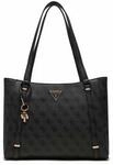 GUESS Eco Erica Elite Tote Bag Coal Logo