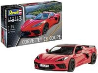 Revell Modellbausatz I Corvette C8 Coup&eacute; I Detailreicher Level 3 Auto Bausatz I 100