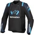 Alpinestars T-Stunt Air Motorrad Textiljacke, schwarz/blau, M