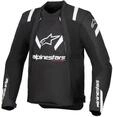 Alpinestars T-Stunt Air Motorrad Textiljacke, schwarz/wei&szlig;, 2XL