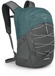 Osprey Quasar Unisex Rucksack, 26L, Cascade Blue/Coal Grey Heather, O/S