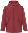 VAUDE Kids Moab Stretch Jacket, Elastische, leichte Kinder Outdoorjacke, redeva,