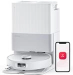 roborock Qrevo Edge Saugroboter mit Wischfunktion, Dual Anti-Tangle-System,