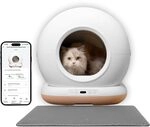 AstroPet 72L Katzenklo, Selbstreinigende Katzentoilette mit Matte, APP-Steuerung, AstroPet 72L Katzenklo, Selbstreinigende Katzentoilette mit Matte, APP-Steuerung,
