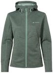VAUDE Women's Skomer Hiking Hoody, Fleece Hoodie, agave, 38