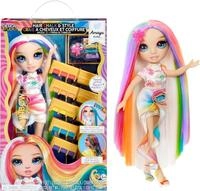 Rainbow High Hair Chalk & Style Doll - Amaya - 28 cm Puppe in Regenbogenfarben,