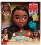 Just Play Disney Princess Frisierkopf Moana 2, 7-teilig, Rollenspiel, Kinderspielzeug