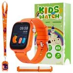 OKYUK 4G Kinder smartwatch, smartwatch Kinder mit GPS und Telefon,Armbanduhr Junge